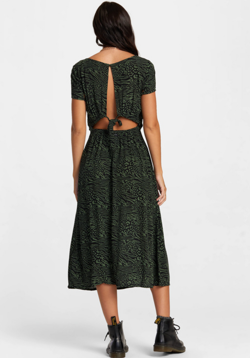 RVCA Secrets Midi Dress – The Good Wolf Lifestyle Co
