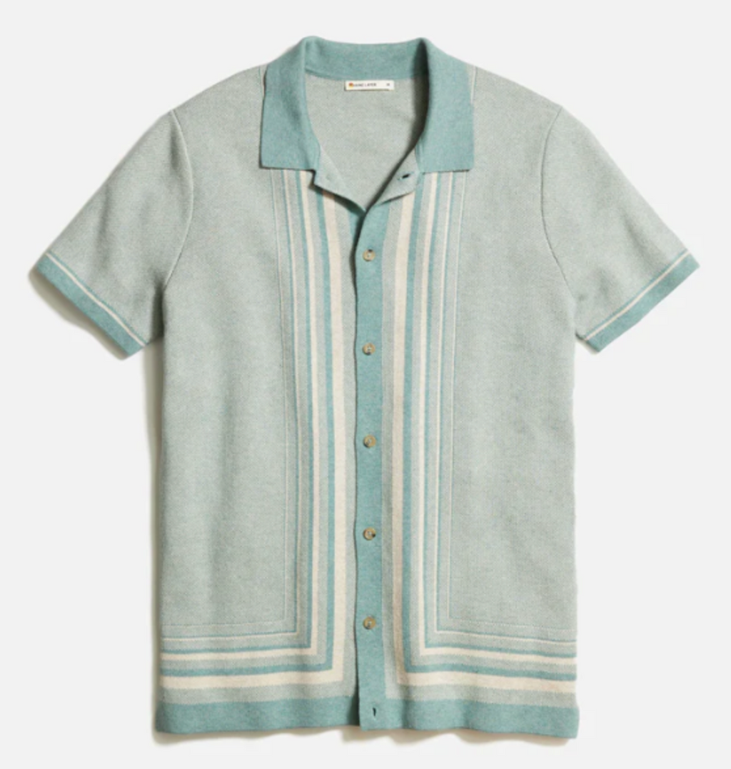 Marine Layer Ethan Sweater Button Down