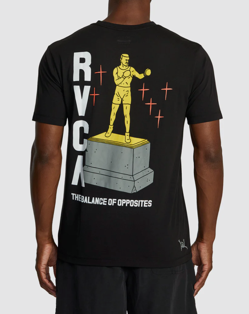 RVCA Luke P Boxing Trophy Sport Tech T-Shirt