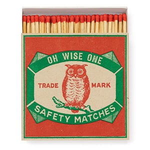 Archivist Gallery Owl Safety Match