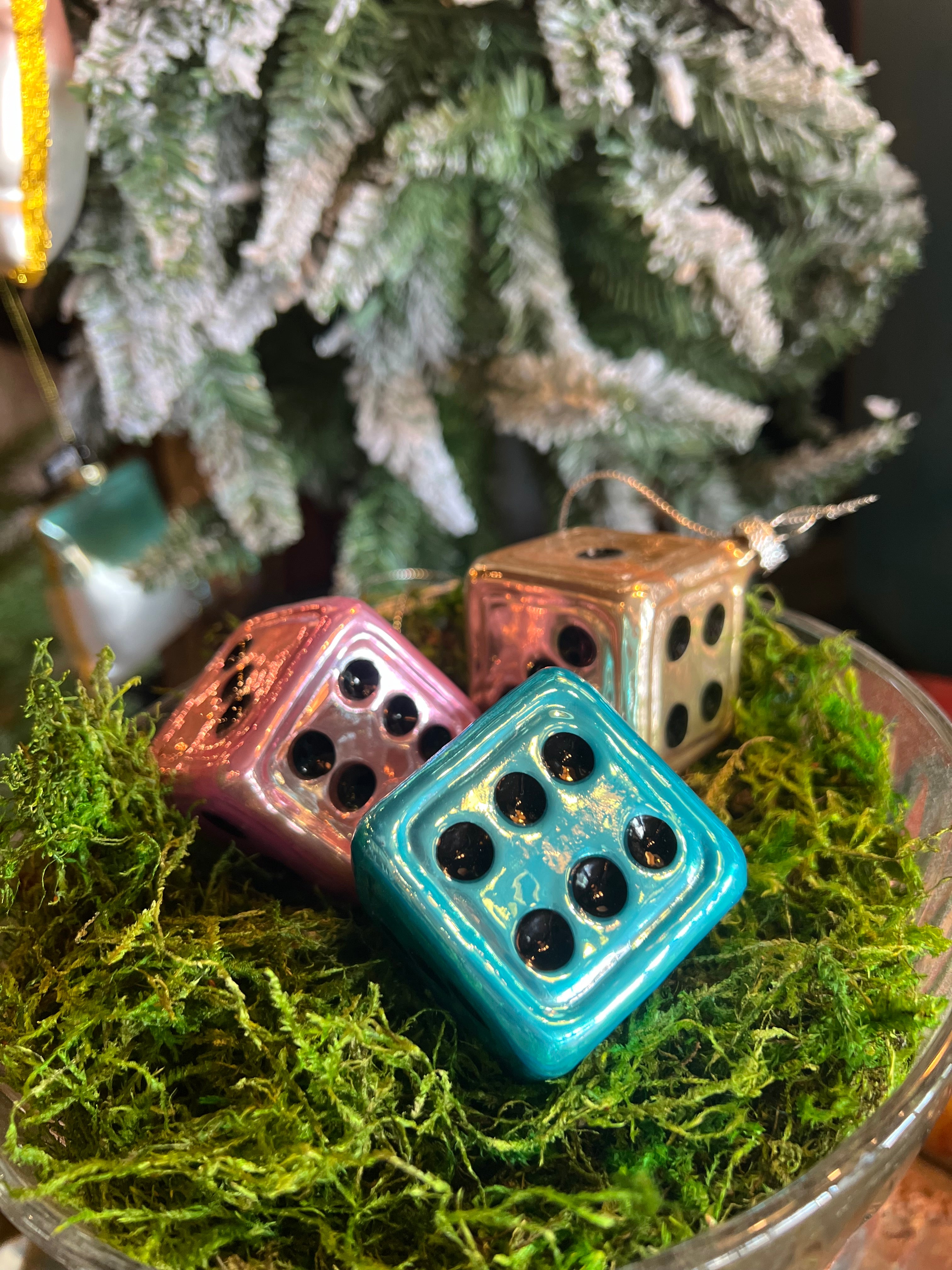 Dice Holiday Ornament