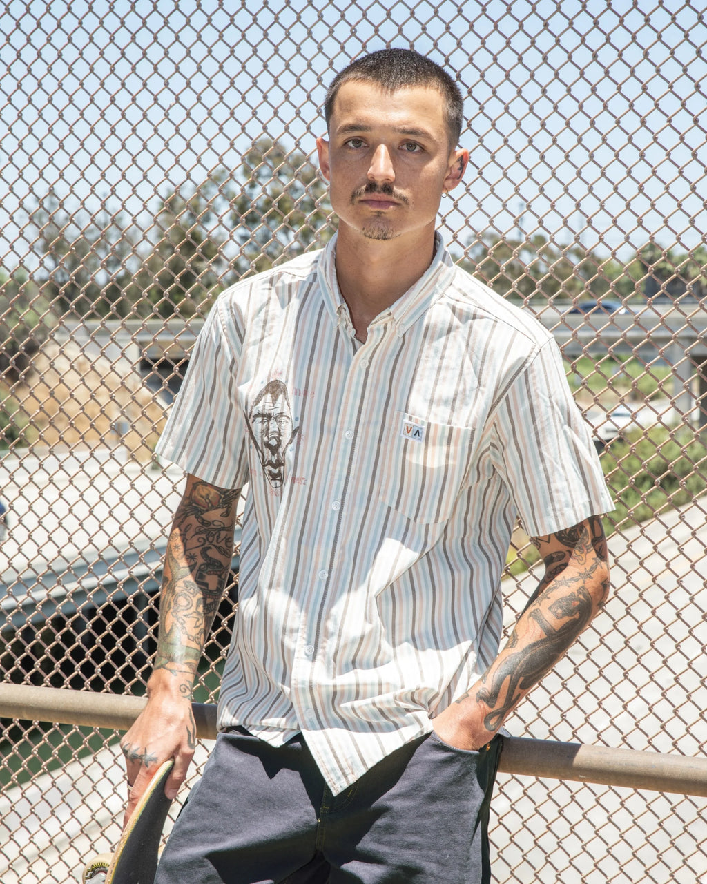 RVCA Jacobs Archive Stripe