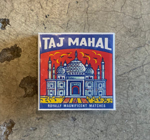 Archivist Gallery Taj Mahal Safety Matches