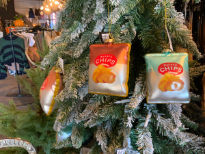 Potato Chip Holiday Ornament