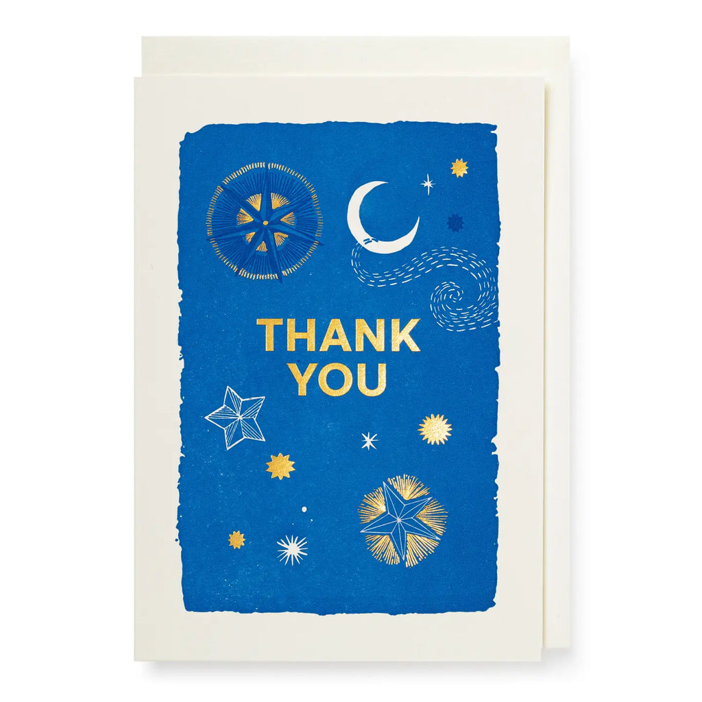 Thank You Stars Notelet Card