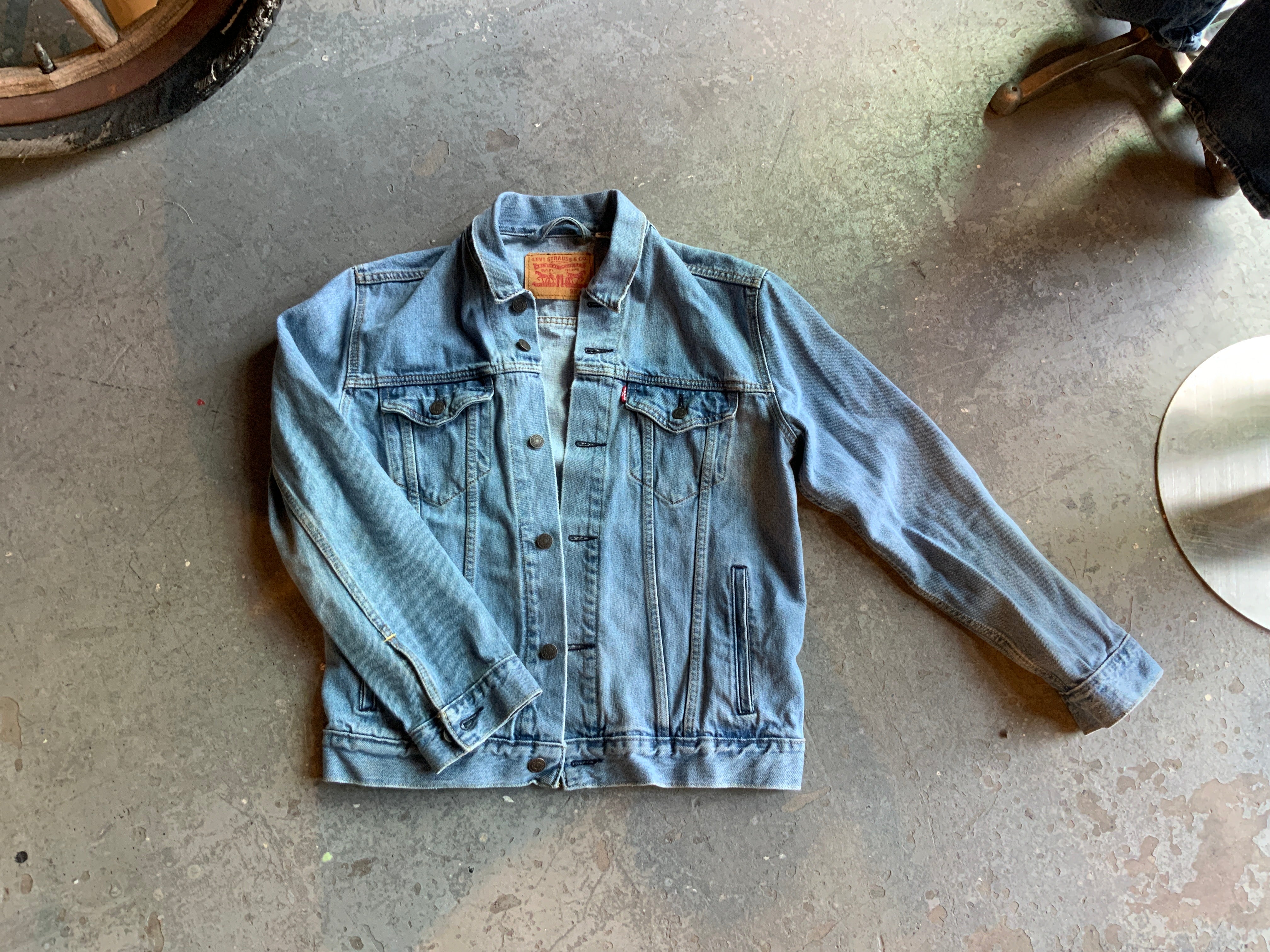 Vintage Levi's Light Wash Denim Jacket