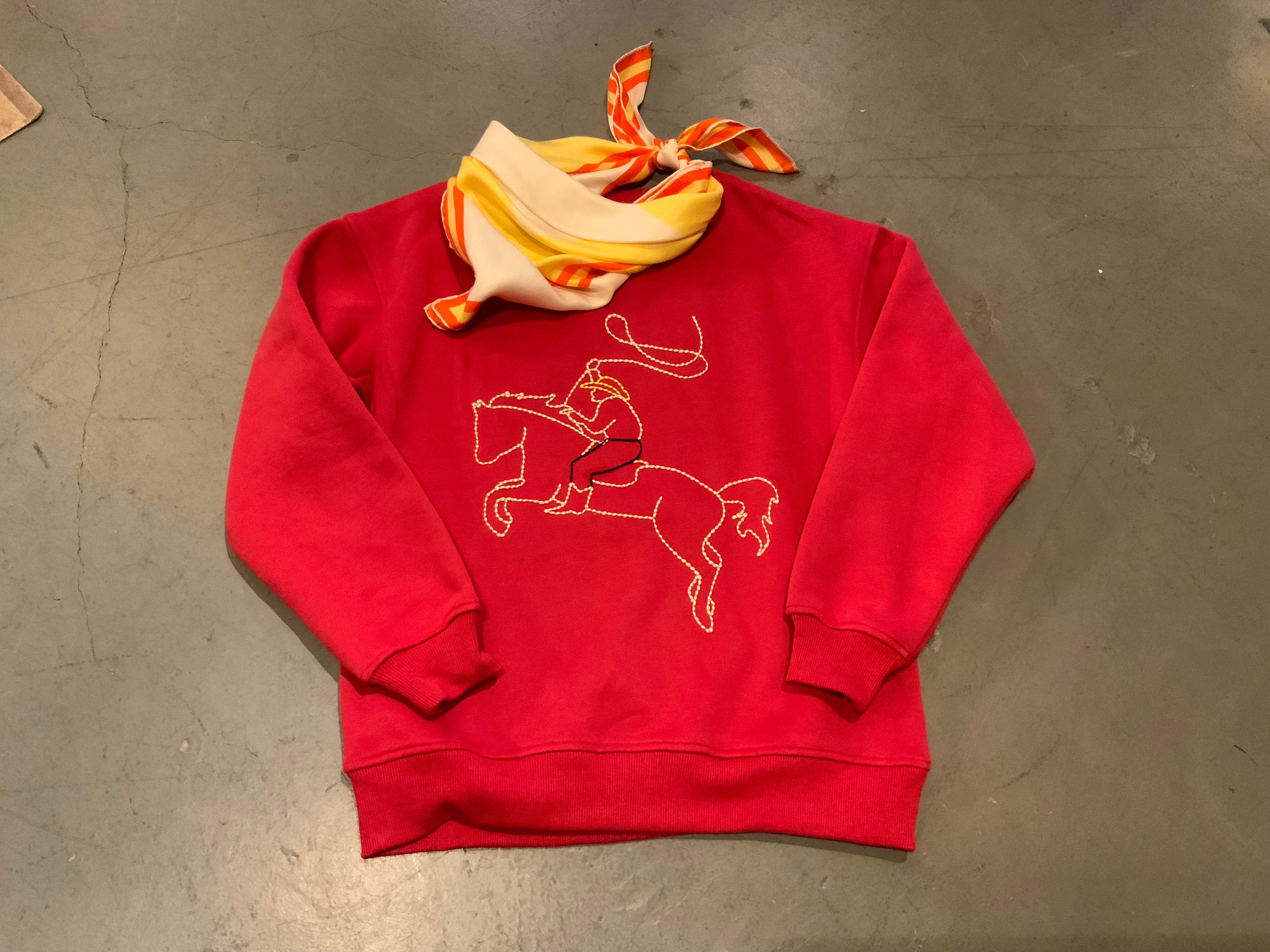 Bailey Rose Red Giddy Up Sweatshirt