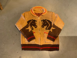 Bailey Rose Tan Western Horse Silhouette Sweater