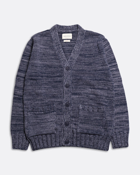 Far Afield Buckley Cardigan - Navy Twisted Cardigan – The Good