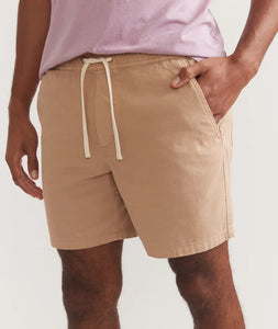 Marine Layer Saturday Short 6" Khaki