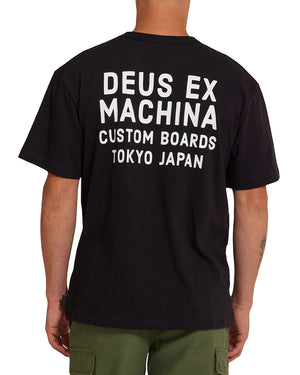 Deus Ex Machina Sticks Cordura tee - Anthracite