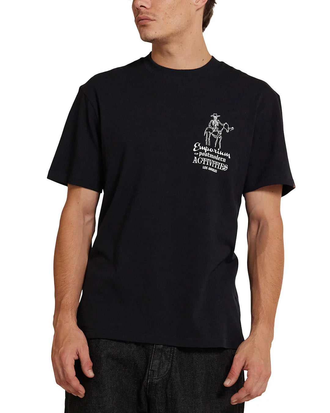 Deus Ex Machina La Address Tee - Black