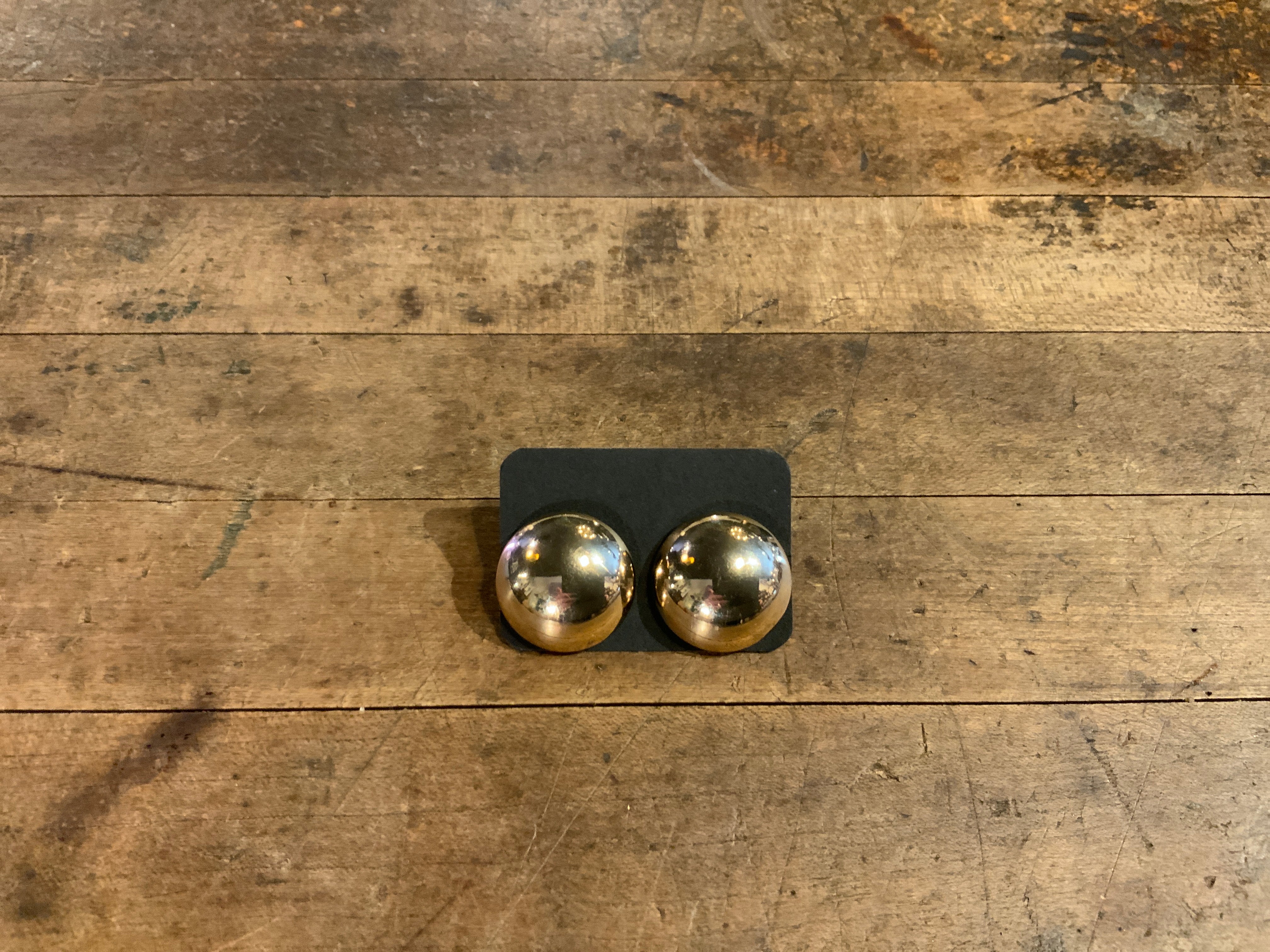 Bold Silver Finish Earrings