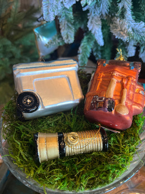 Camping Holiday Ornament