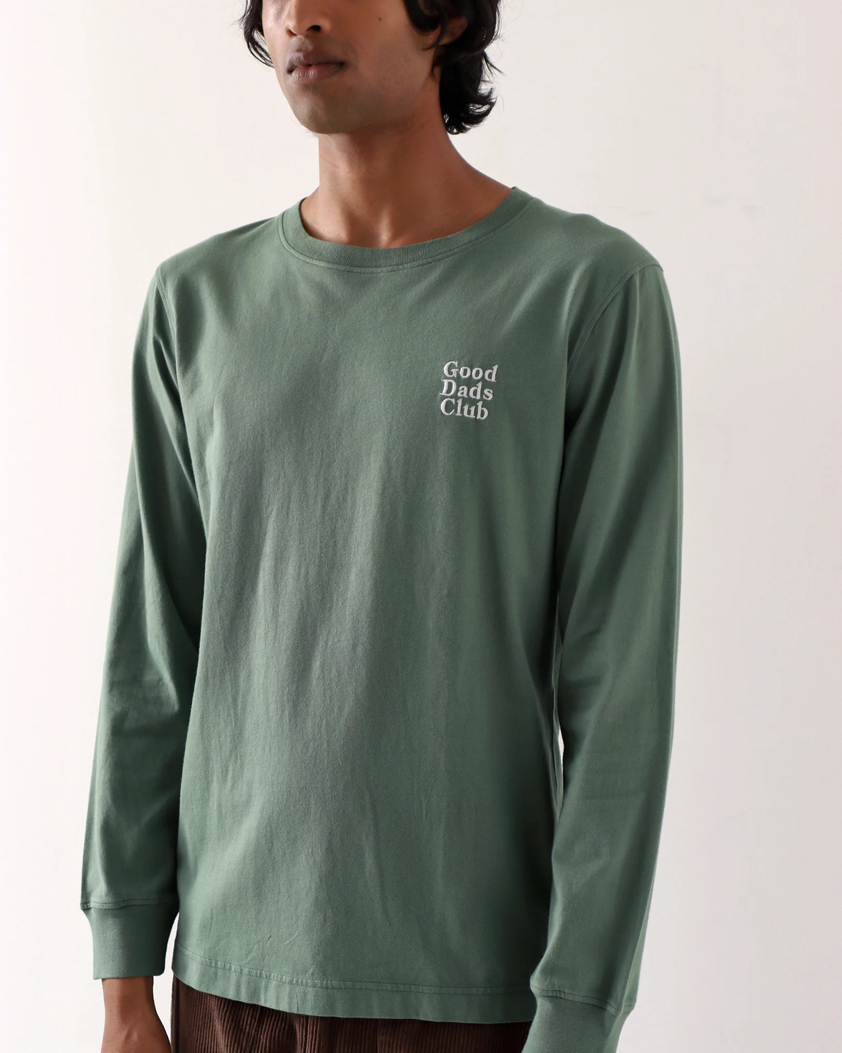 Far Afield X The New Fatherhood CDG L/S - Frosty Green