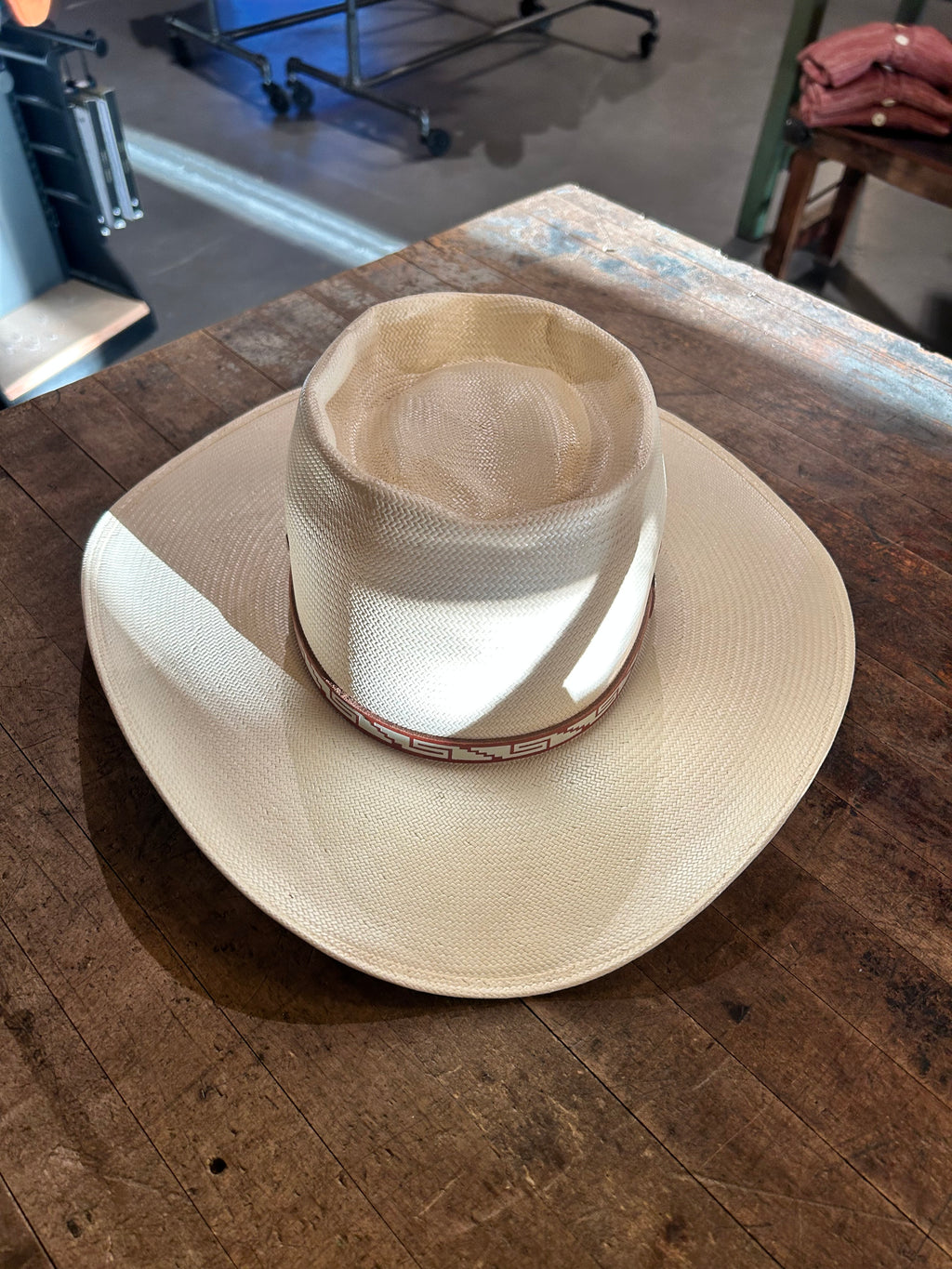 Vintage Stetson Woven Hat 7 1/8