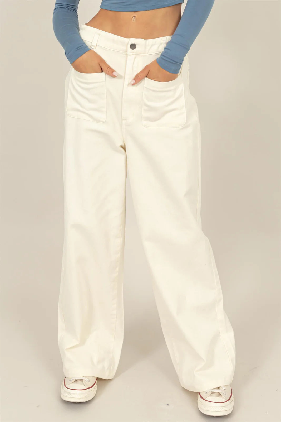 High Waist Leg Pants