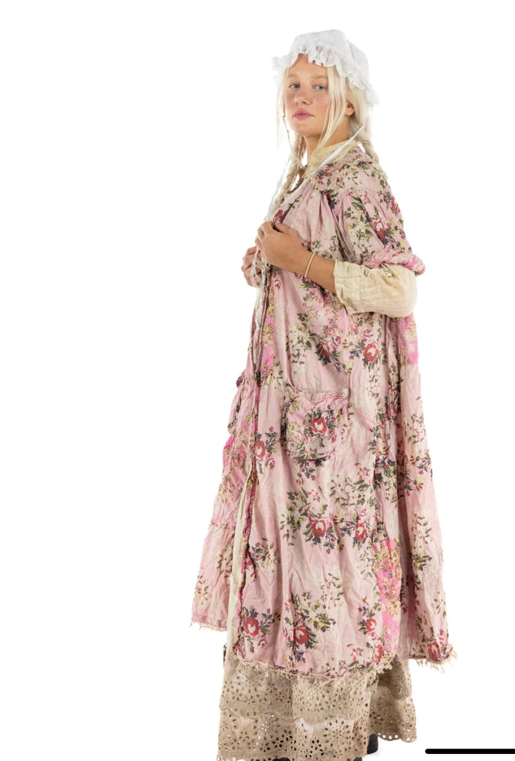 Magnolia Pearl Floral Lila Bell Dress-Brynn