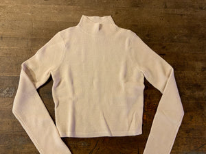 RVCA Apres Sweater Long Sleeve Crop Top