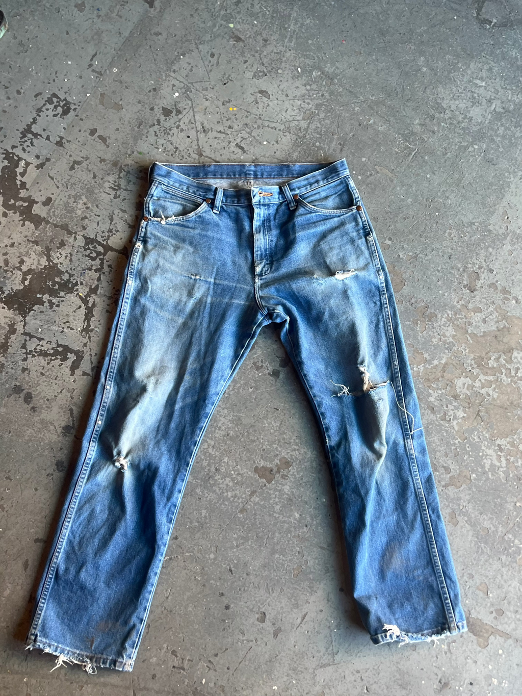 Vintage Distressed Wranglers - Men's 33S