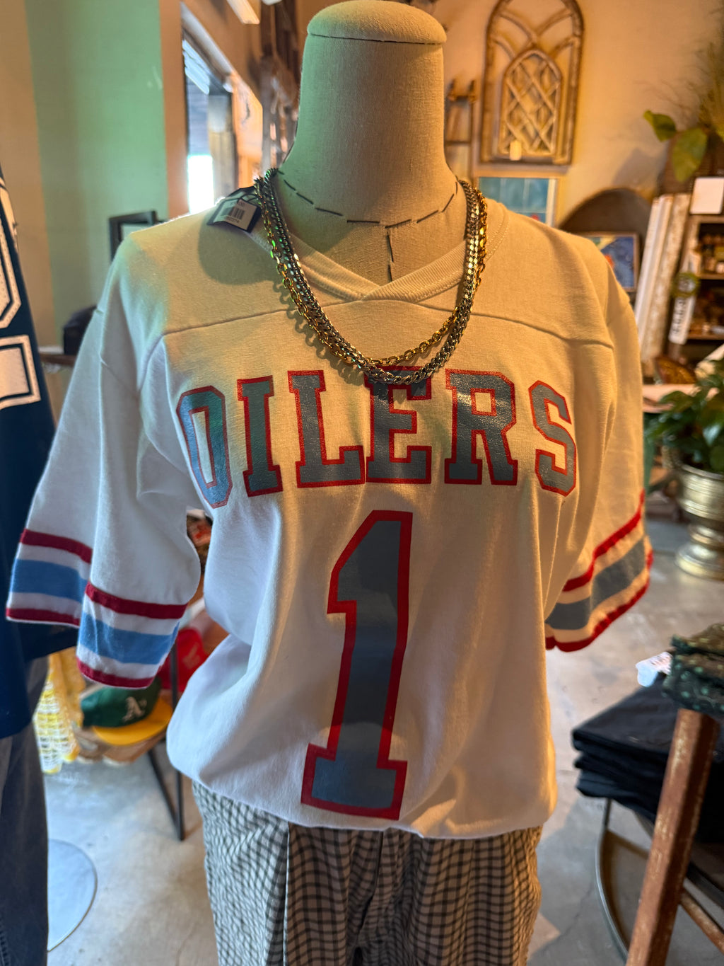 Vintage 90's Oilers Tee in Men's M
