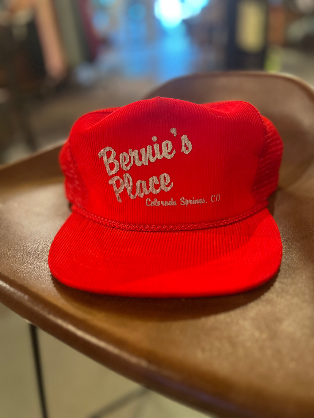 Bernie's Place Vintage Trucker Hat