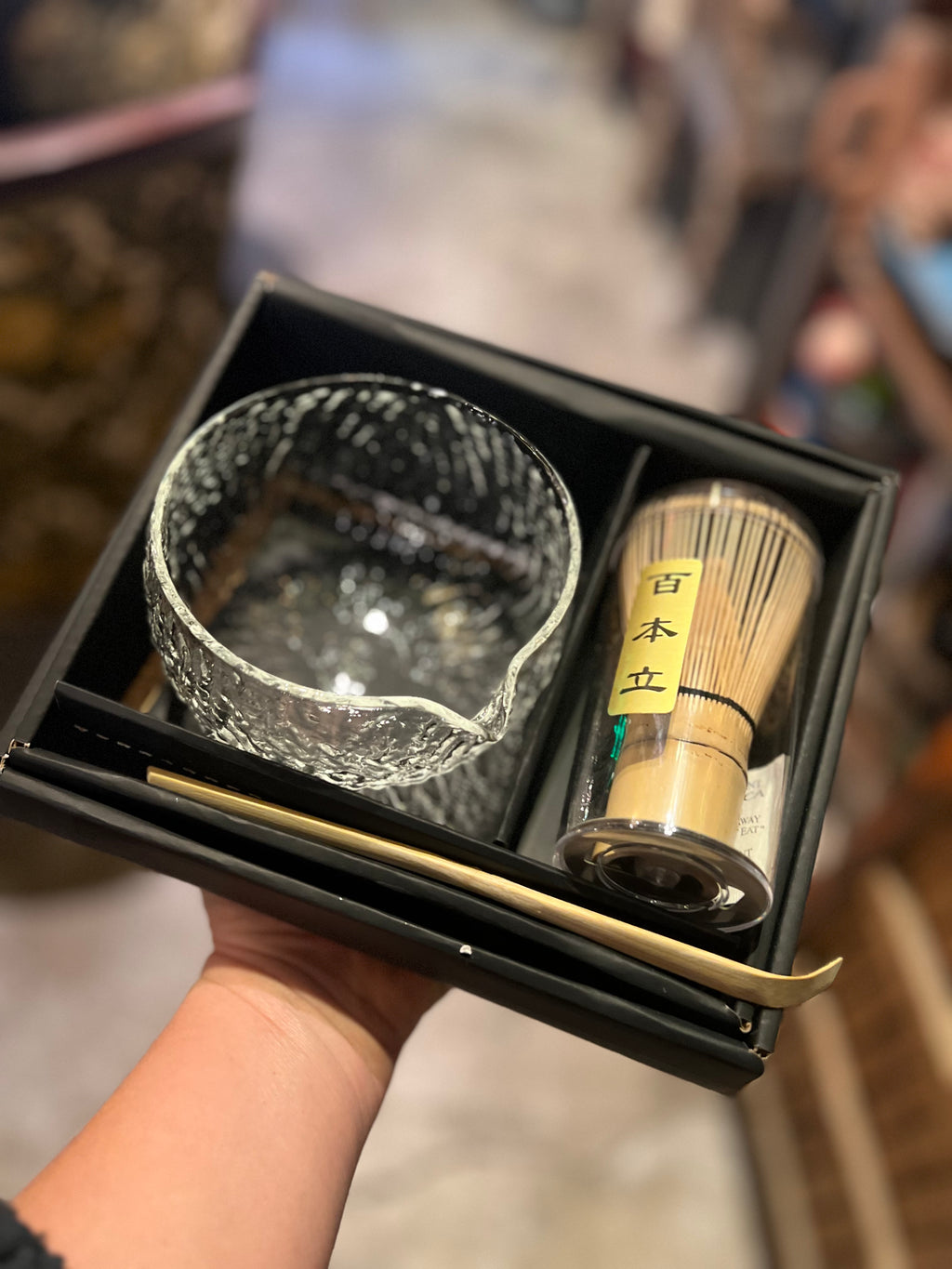 Glass Matcha Tea Set 21 0z