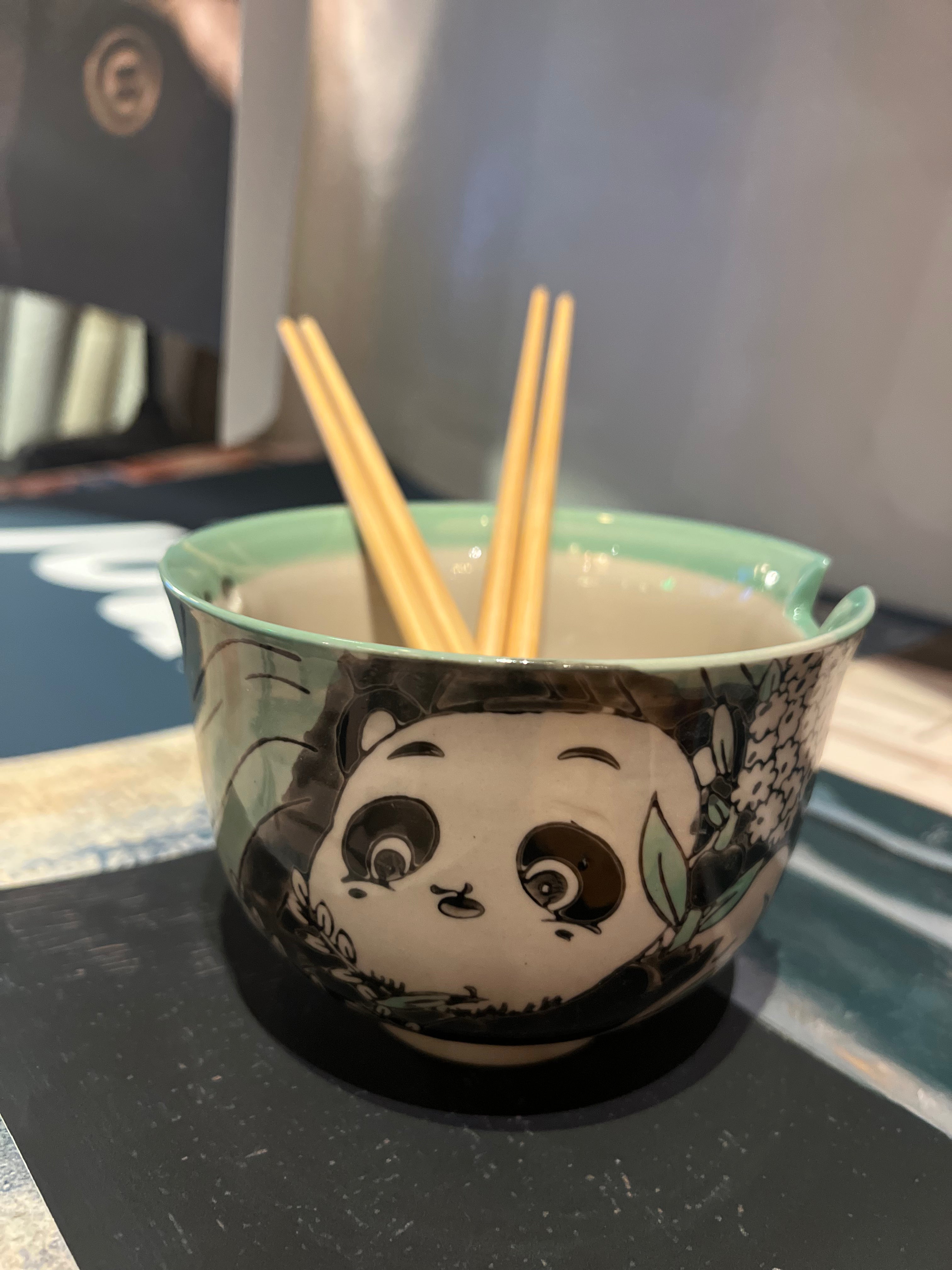 Chinese Noodle Bowls w/ Chopsticks