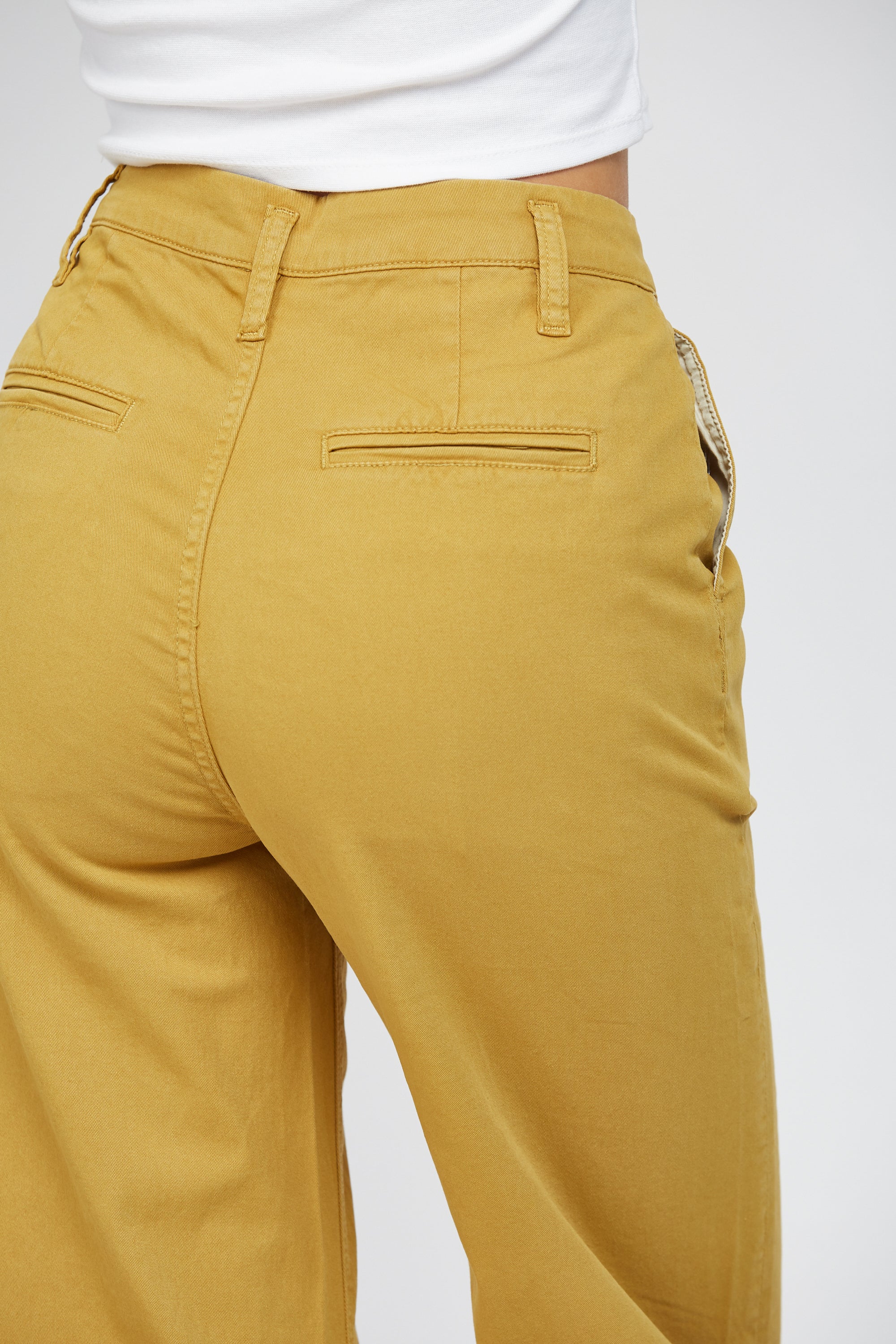 Super High Rise Wide Trouser in Maguerite