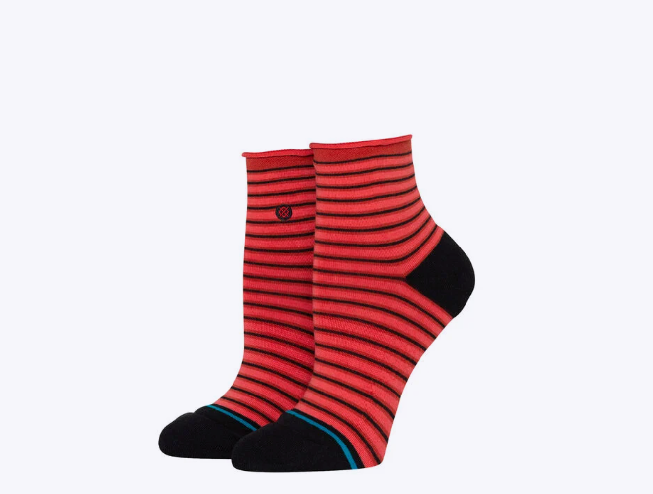 STANCE - Red Fade Quarter Socks