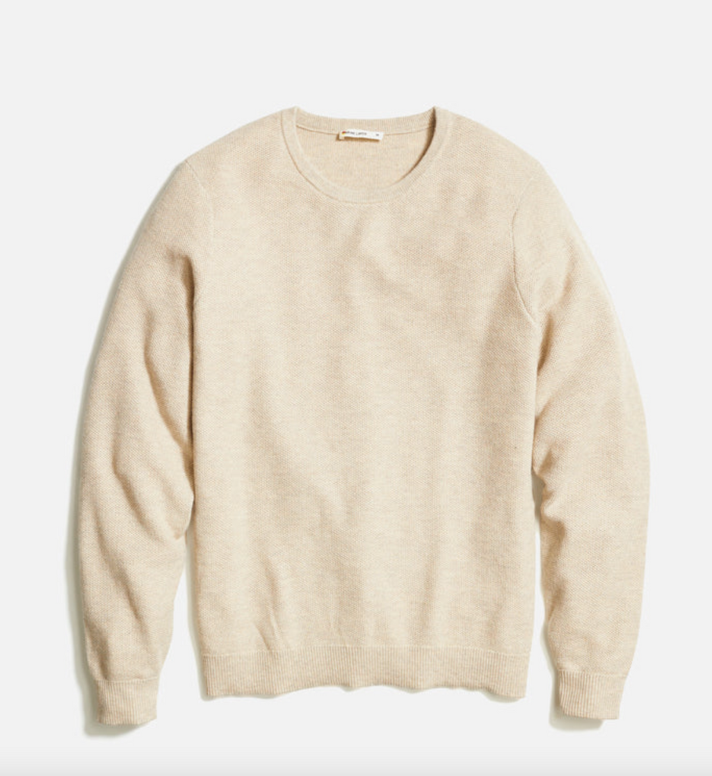 Marine Layer Sweater Tee - Driftwood