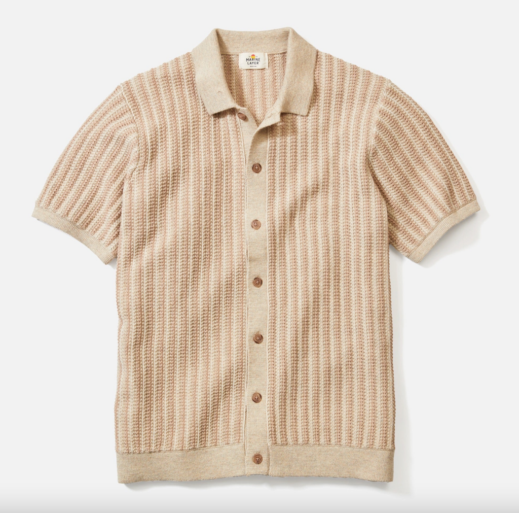 Marine Layer Graham Sweater Button Down