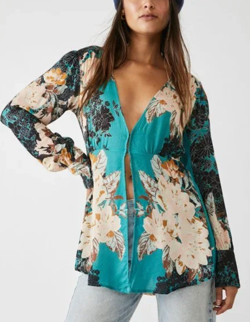 Free People Mikayla Printed Tunic