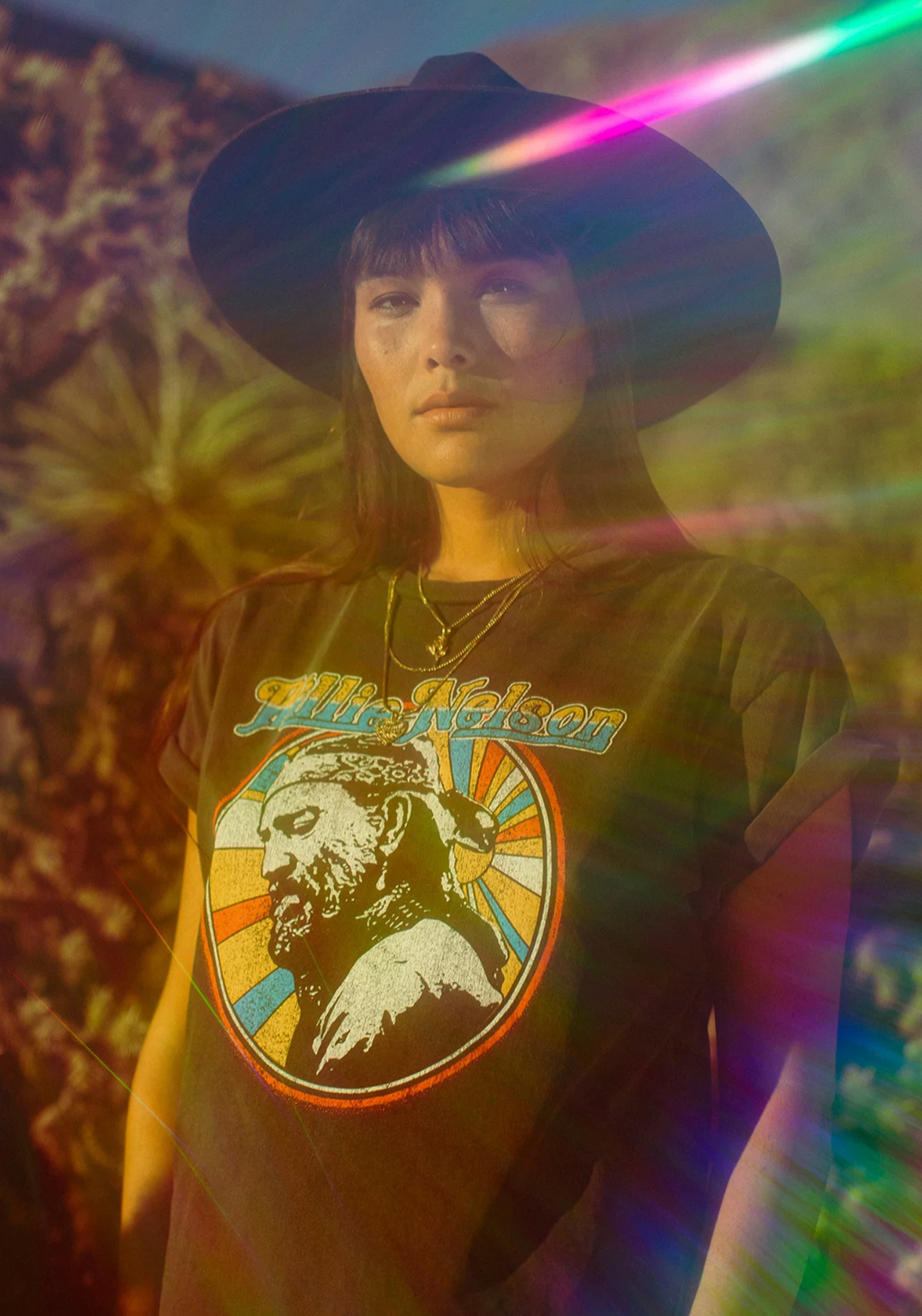 Midnight Rider-Willie Retro Tee