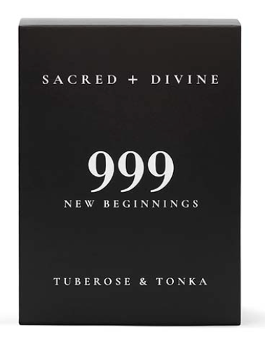 SACRED & DIVINE 999 NEW BEGINNINGS CANDLE