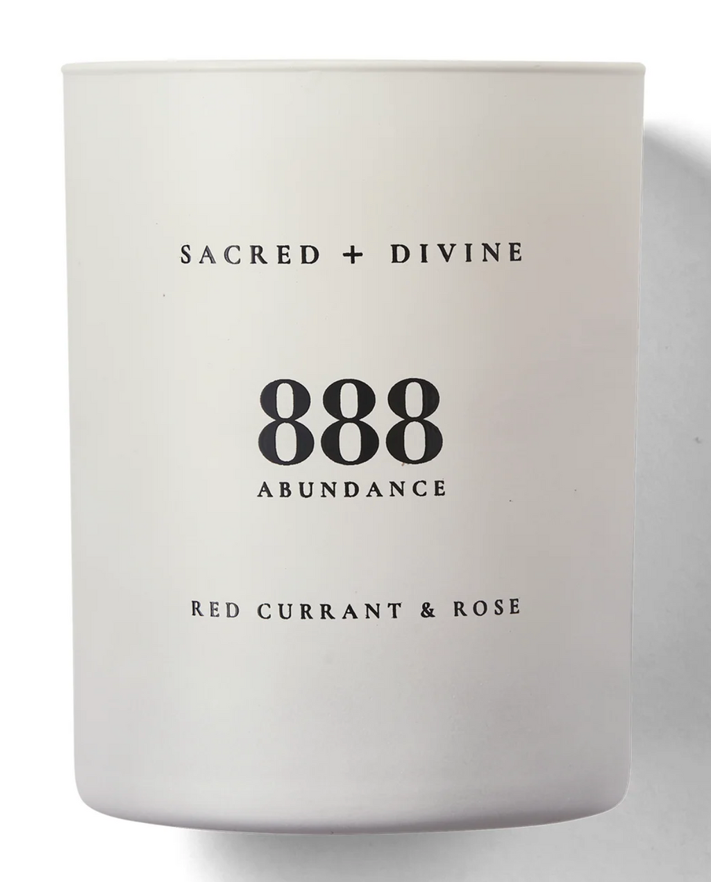 SACRED & DIVINE 888 ABUNDANCE CANDLE