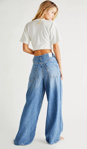 Free People  We The Free Old West Slouchy Jeans
