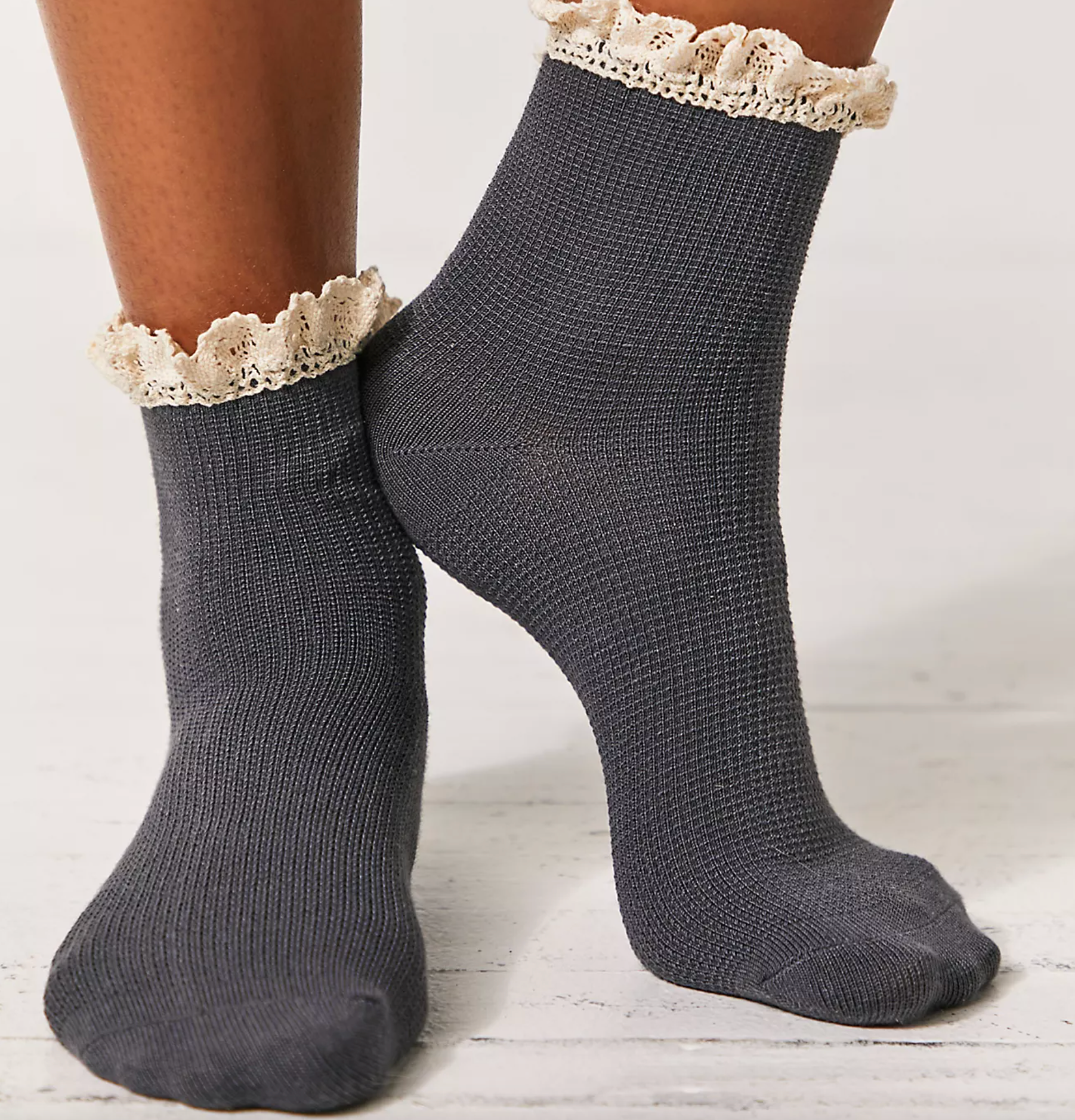 Free People Beloved Waffle Knit Ankle