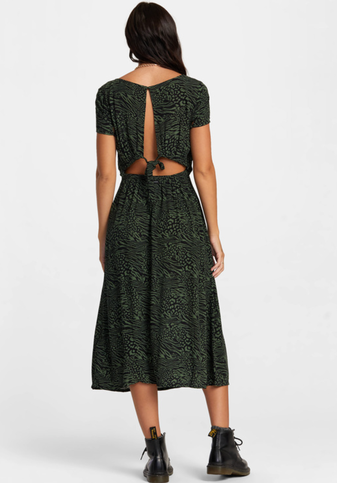 rvca midi dress RVCA Puerto Midi Dress, Sunshine Color, XL Size