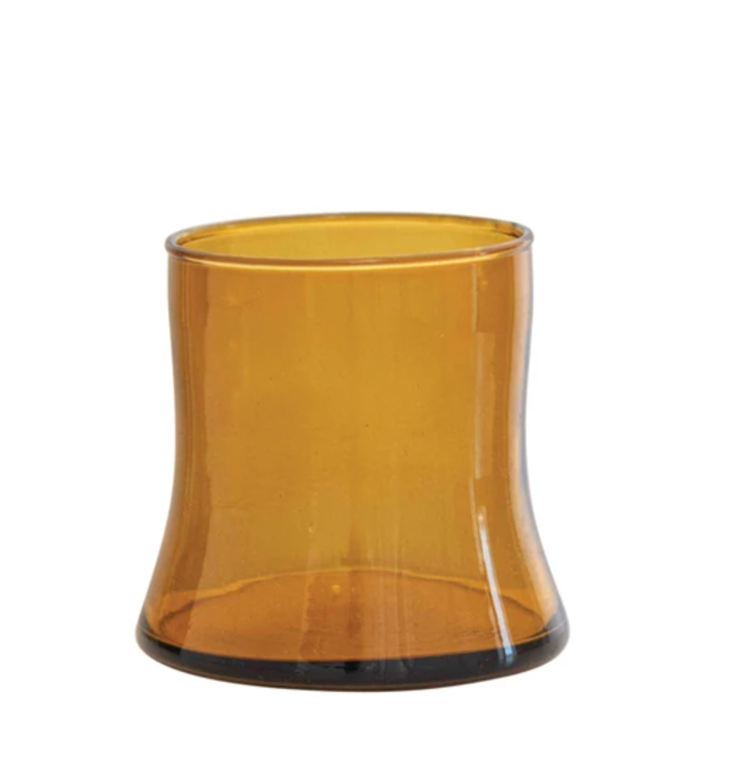 10 oz. Drinking Glass, Amber Color
