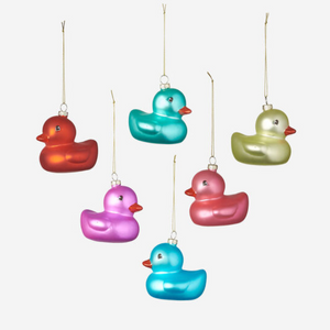 Rubber Ducky Holiday Ornament