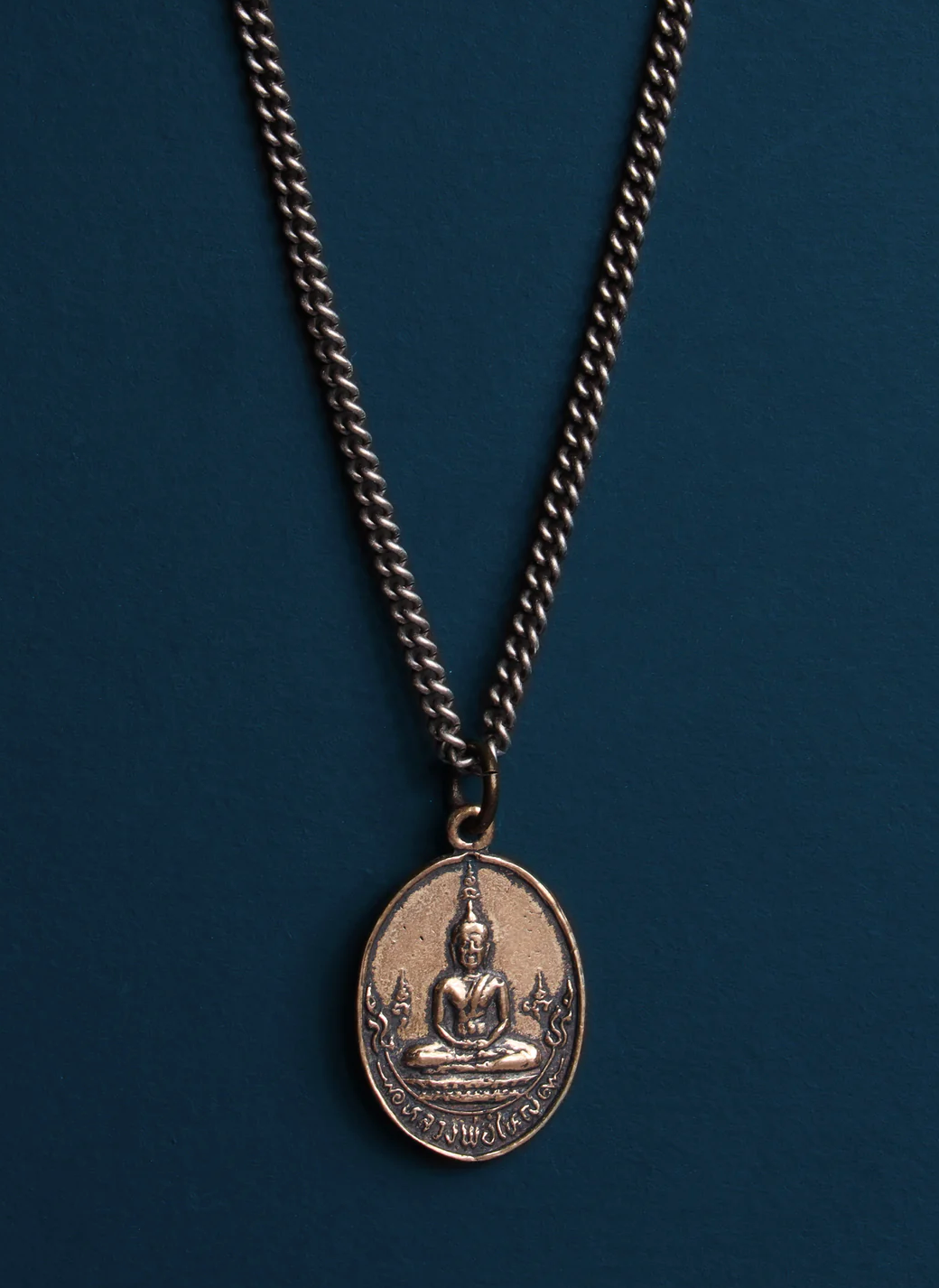 We are all Smith - Bronze Buddha Necklace