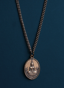 We are all Smith - Bronze Buddha Necklace