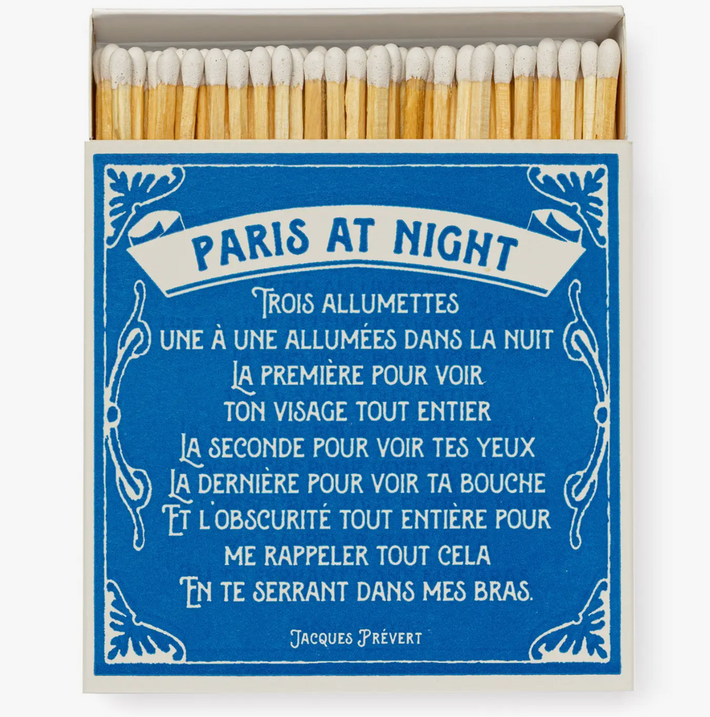Archivist Gallery " Paris at Night" Matchbox