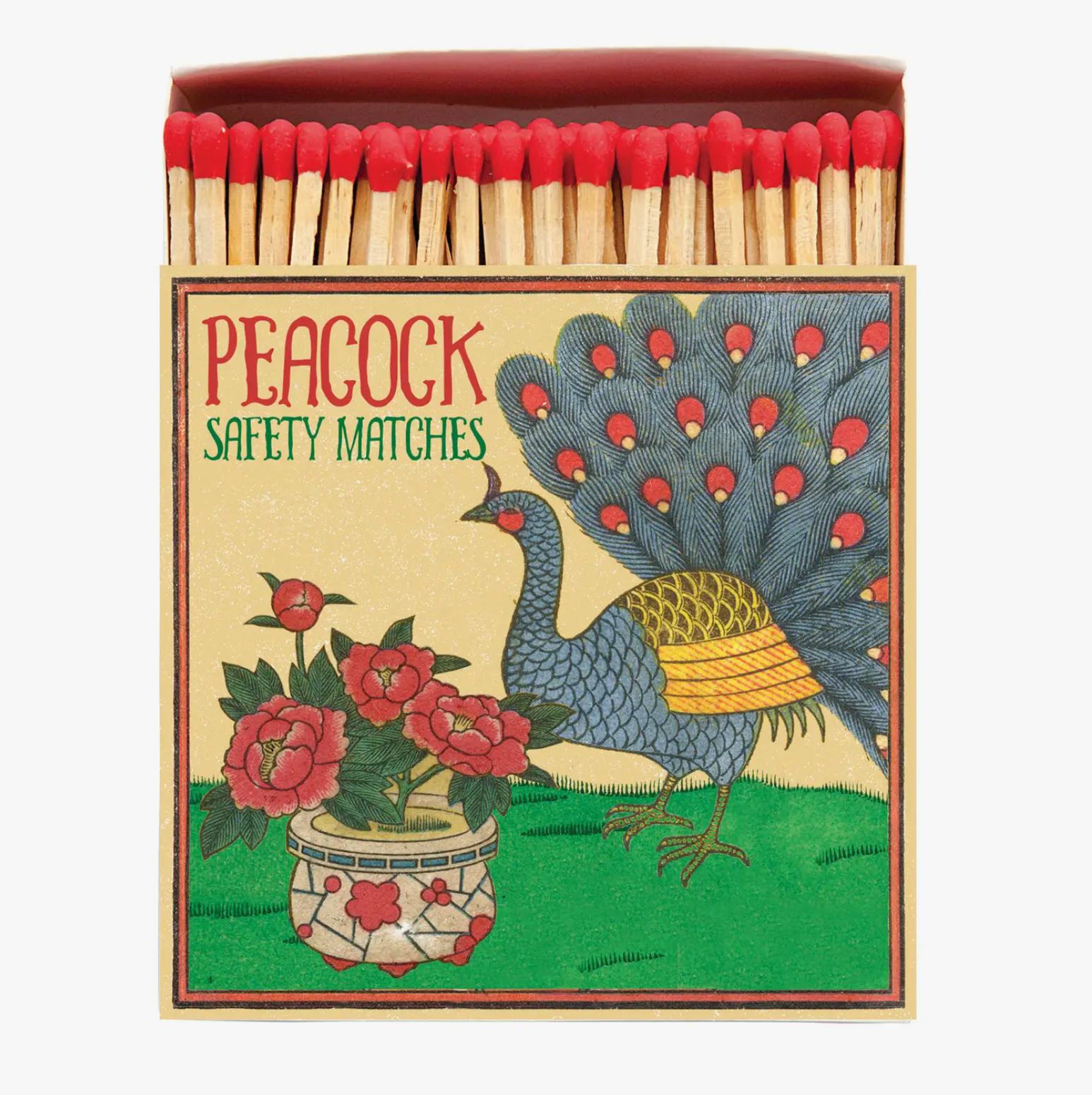 Archivist Gallery " The Peacock" Matchbox
