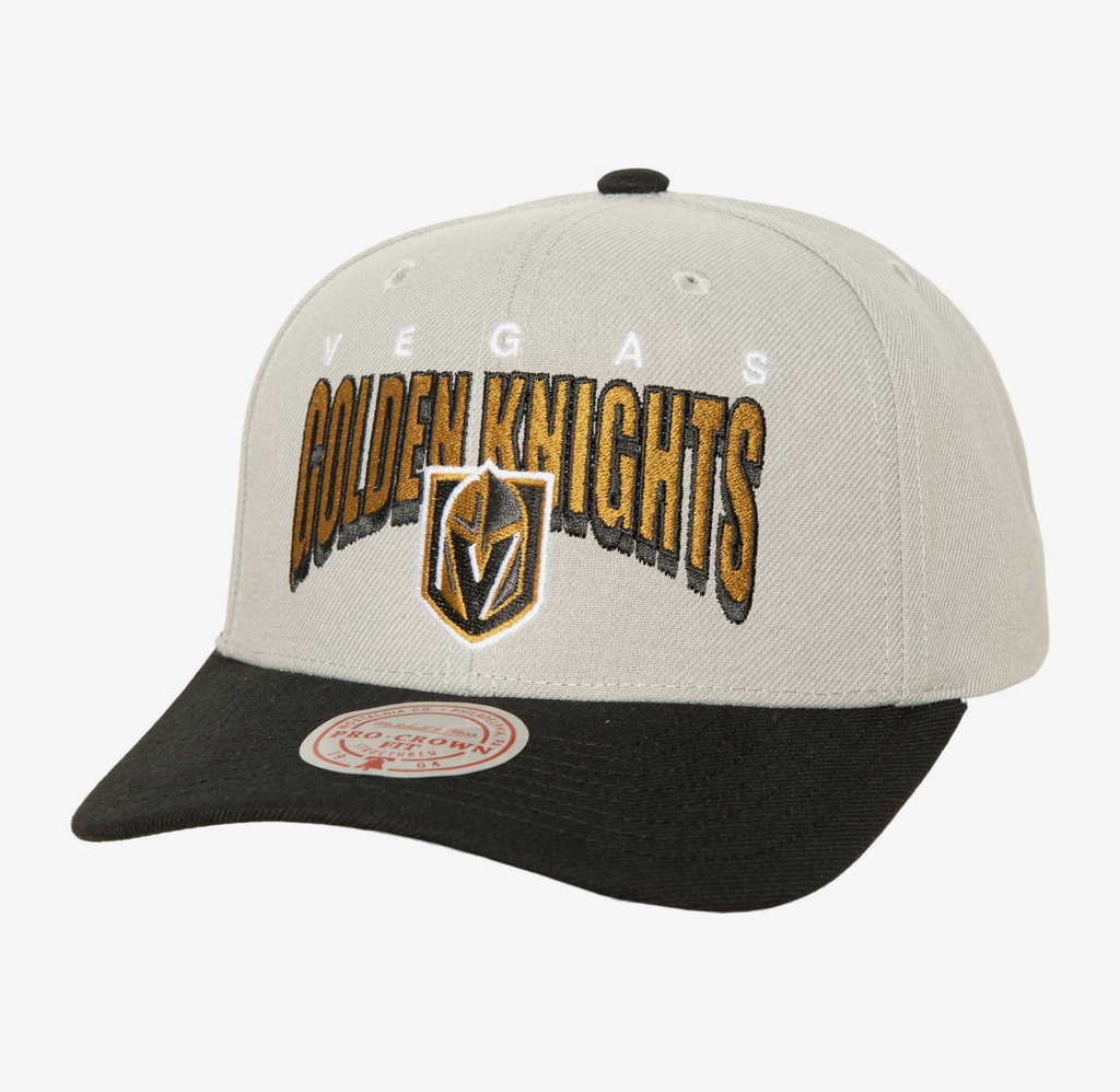 Boom Text Pro Snapback Vegas Golden Knights Hat