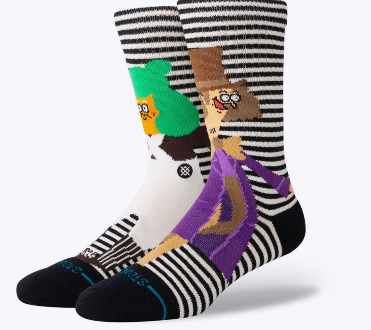Stance x Willy Wonka Oompa Loompa Crew Socks