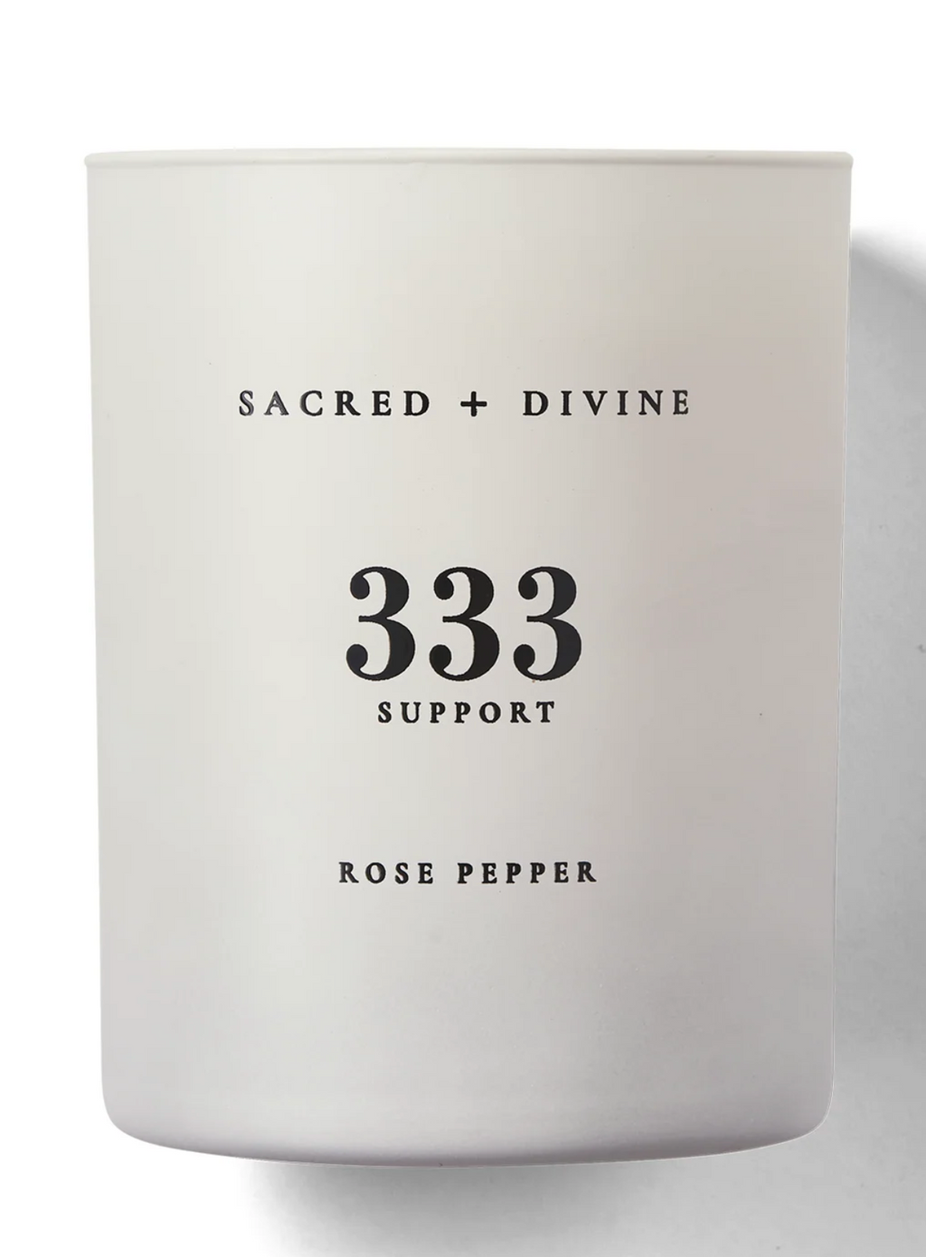 SACRED & DIVINE 333 SUPPORT CANDLE
