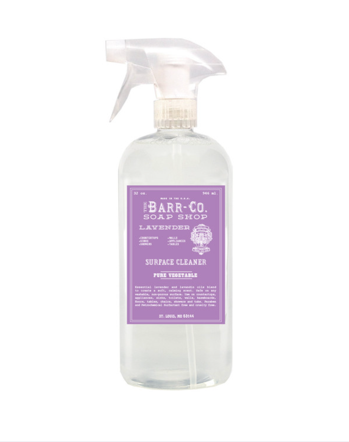 BARR-CO. LAVENDER SURFACE CLEANER