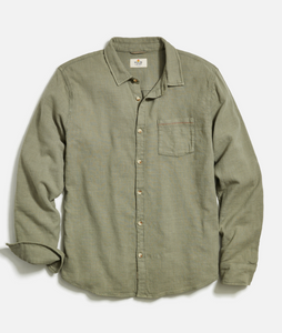 Marine Layer LS Classic Stretch Selvage Shirt